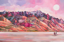 Load image into Gallery viewer, Artist Series Trucker Hat - Alvord Desert By Sheila Dunn
