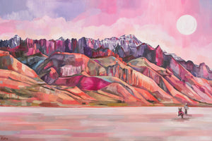 Artist Series Trucker Hat - Alvord Desert By Sheila Dunn